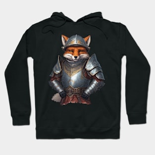 Fox knight in shining armour Hoodie